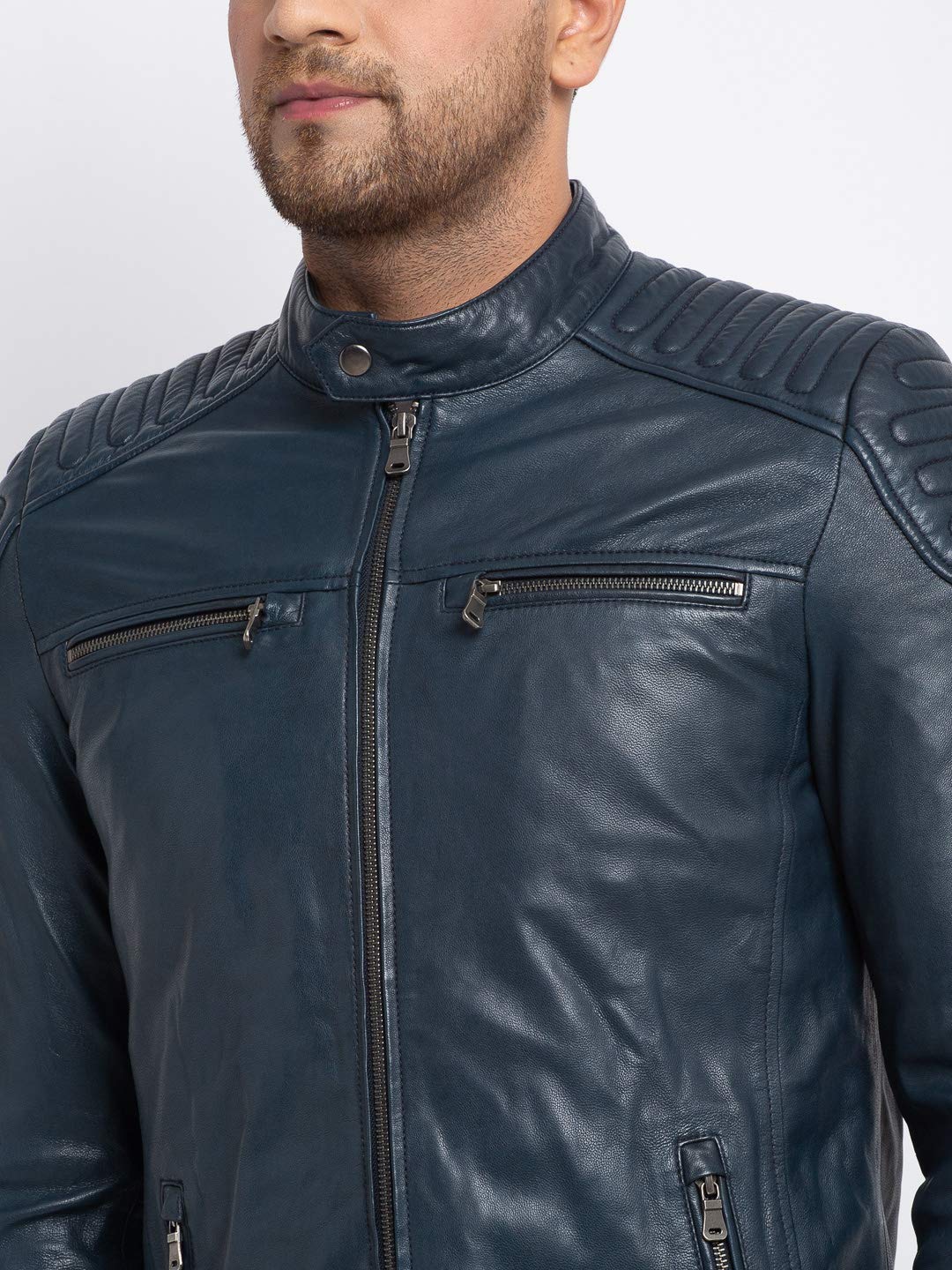 TEAKWOOD LEATHERS Men's Leather Jacket