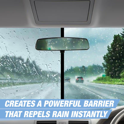 Wavex Rain Repellent for Car Windshield 300ml SiO2 Infused Car Windshield Hydrophobic Spray Coating for Ultra Smoothness, Protection, Clarity & Cleaning | Improves Visibility & Clarity