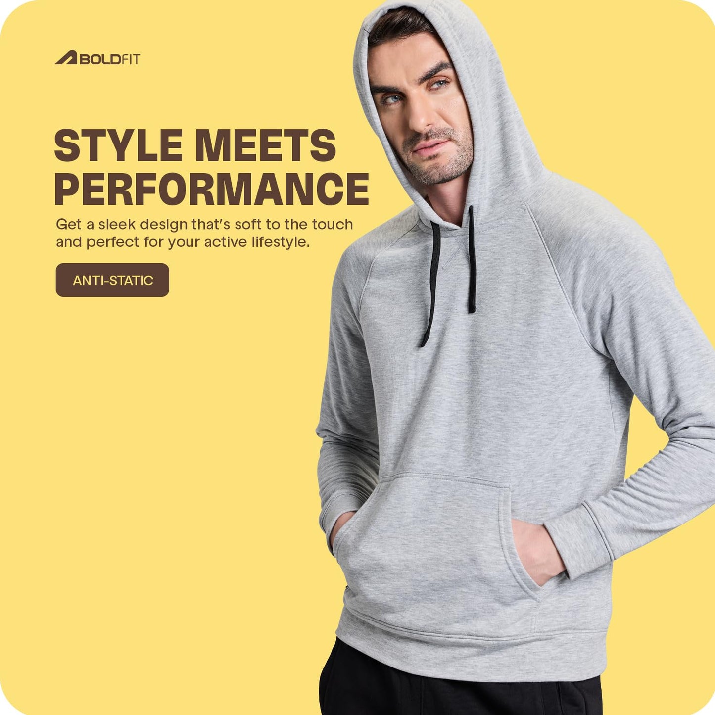 Boldfit Hoodies for Men Hoodie for Men Sweatshirt for Men Soft Touch Hoodies for Boys Raglan Sleeve Hoodies Regular Fit Hoodies for Men Stylish for Gym Travel Pullover for Men Hoodie