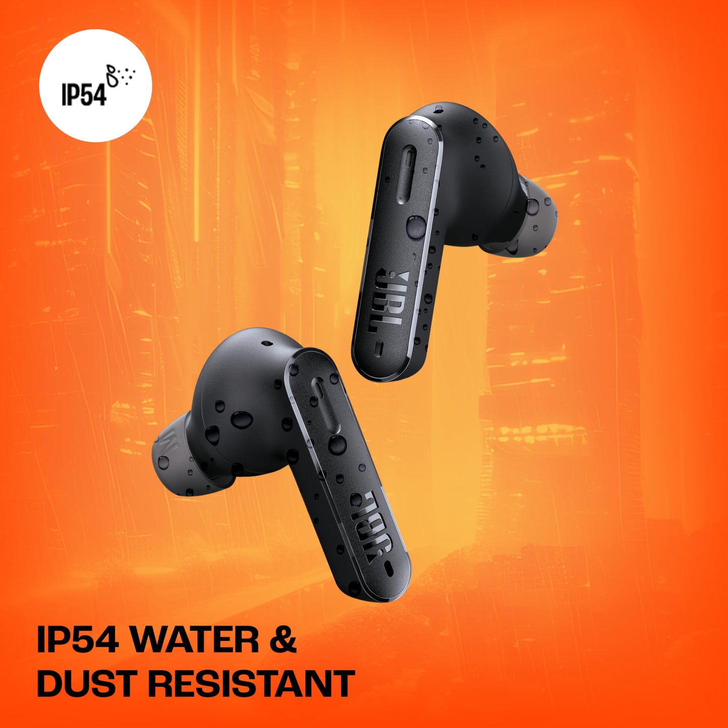 JBL New Launch Tune 245NC in Ear Wireless TWS ANC Earbuds, Customized Extra Bass with Headphones App, 48H Battery, Dual Connect, Quick Charge, IP54, Bluetooth 5.3, 3Months Additional Warranty (Black)