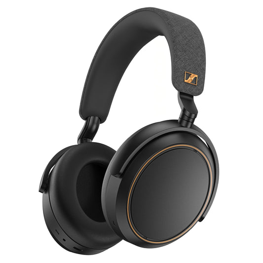 Sennheiser Momentum 4 Wireless Over ear Headphones Designed in Germany - Bluetooth Adaptive Noise Cancelling-ANC,4 Digital Mics for Crystal-Clear Calls,60h Battery, 2 Yr Warranty, Black/Copper