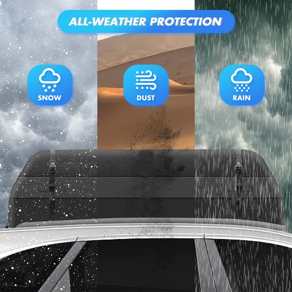 Automaze Car Waterproof Rooftop Cargo Bag has all weather protecton