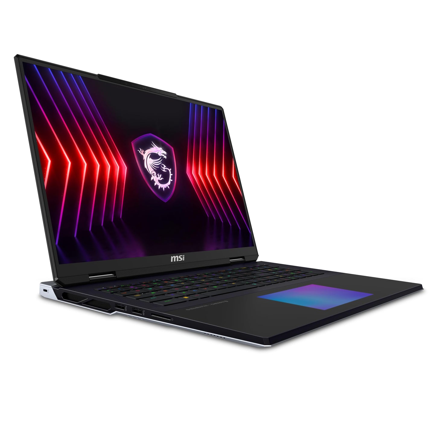 MSI Titan 18 HX, Intel 14th Gen. i9-14900HX, 45.72CM UHD+ MiniLED 120Hz Gaming Laptop(64GB/2TB NVMe SSD/Windows 11 Home/NVIDIA GeForce RTX 4080, /Core Black/3.6Kg), A14VHG-207IN