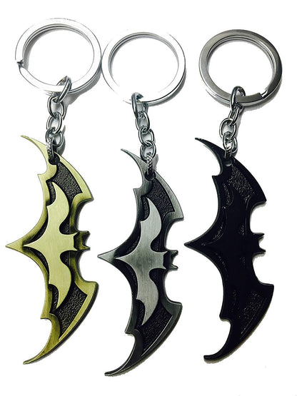 Color options for Mystique Batman Logo Keychain