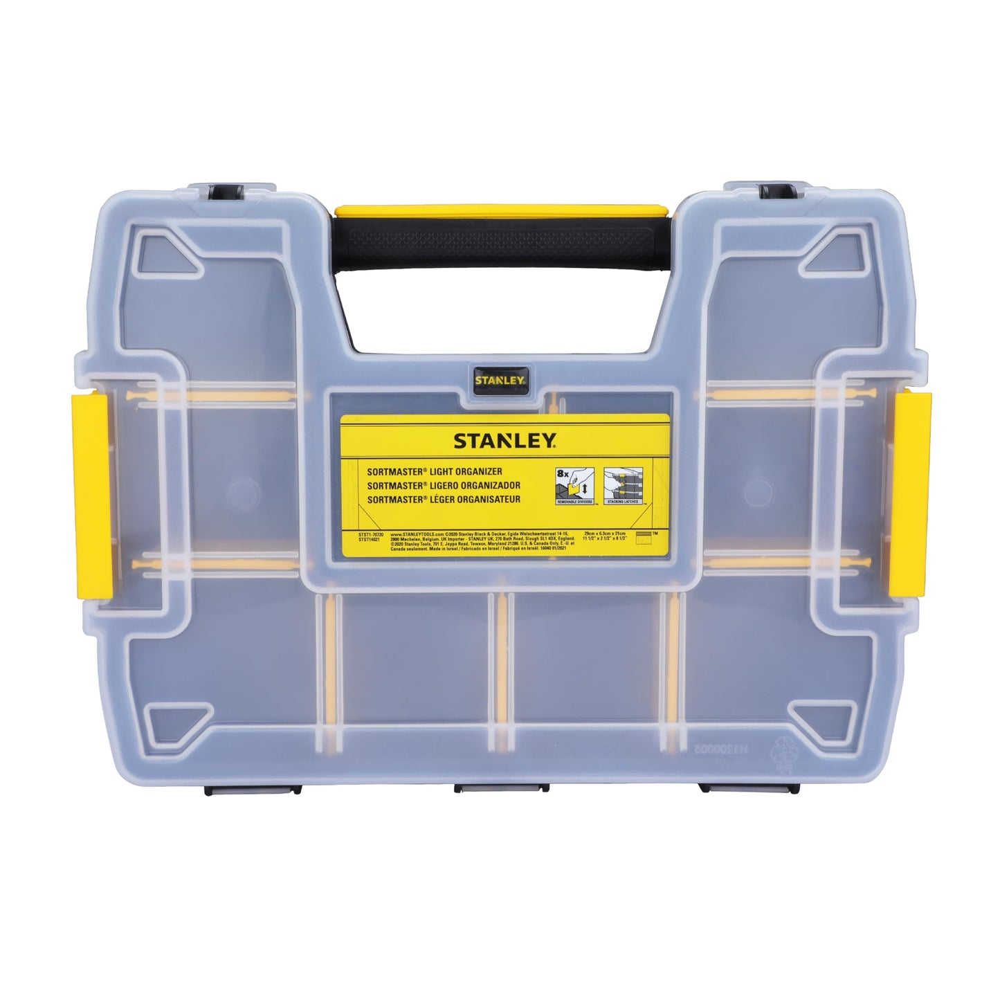 STANLEY STST1-70720 Stackable Master Organizer (Yellow & Black)