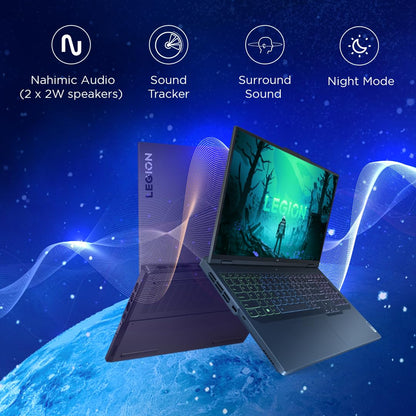 Lenovo Legion Pro 5 features sound tracker and surround sound with nahimic audio 