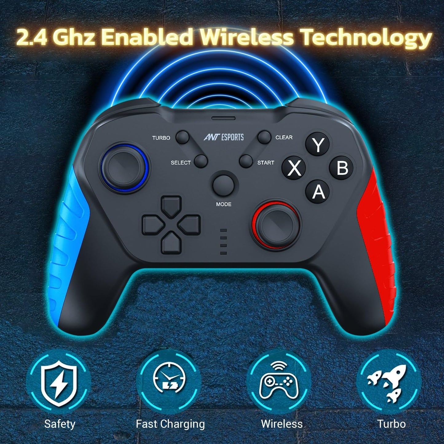 Ant Esports GP110 Wired Gamepad, Compatible for PC & Laptop Computer (Windows 10/8 /7) / PS3 / Android