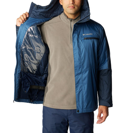 Columbia Mens Valley Point Jacket, Night Tide