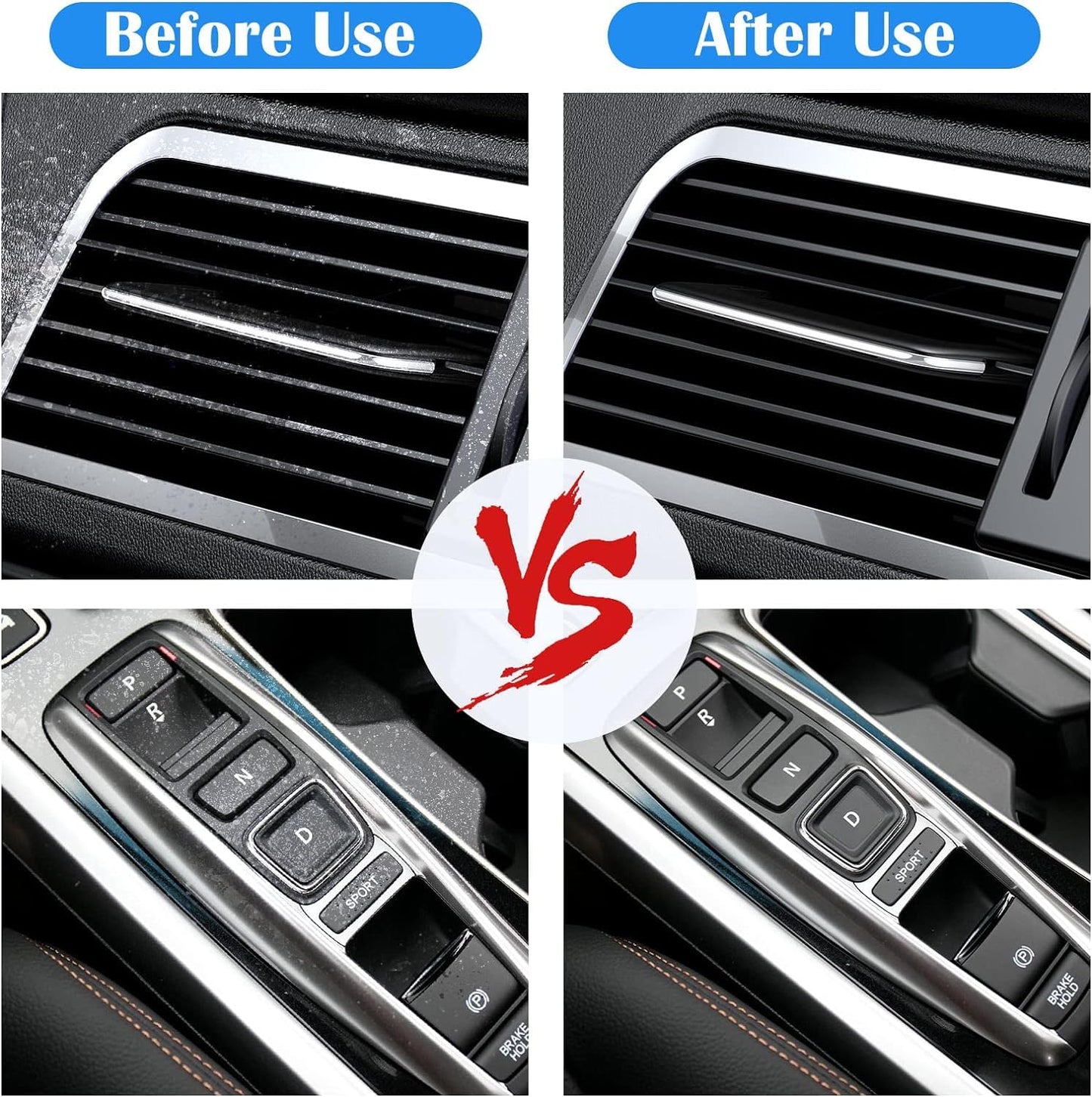 ROKTRY Cleaning Gel for Car Cleaning Putty Auto Detailing Gel Car Interior Cleaner Universal Dust Removal Gel Vent Cleaner Keyboard Cleaner for Laptop 1pcs