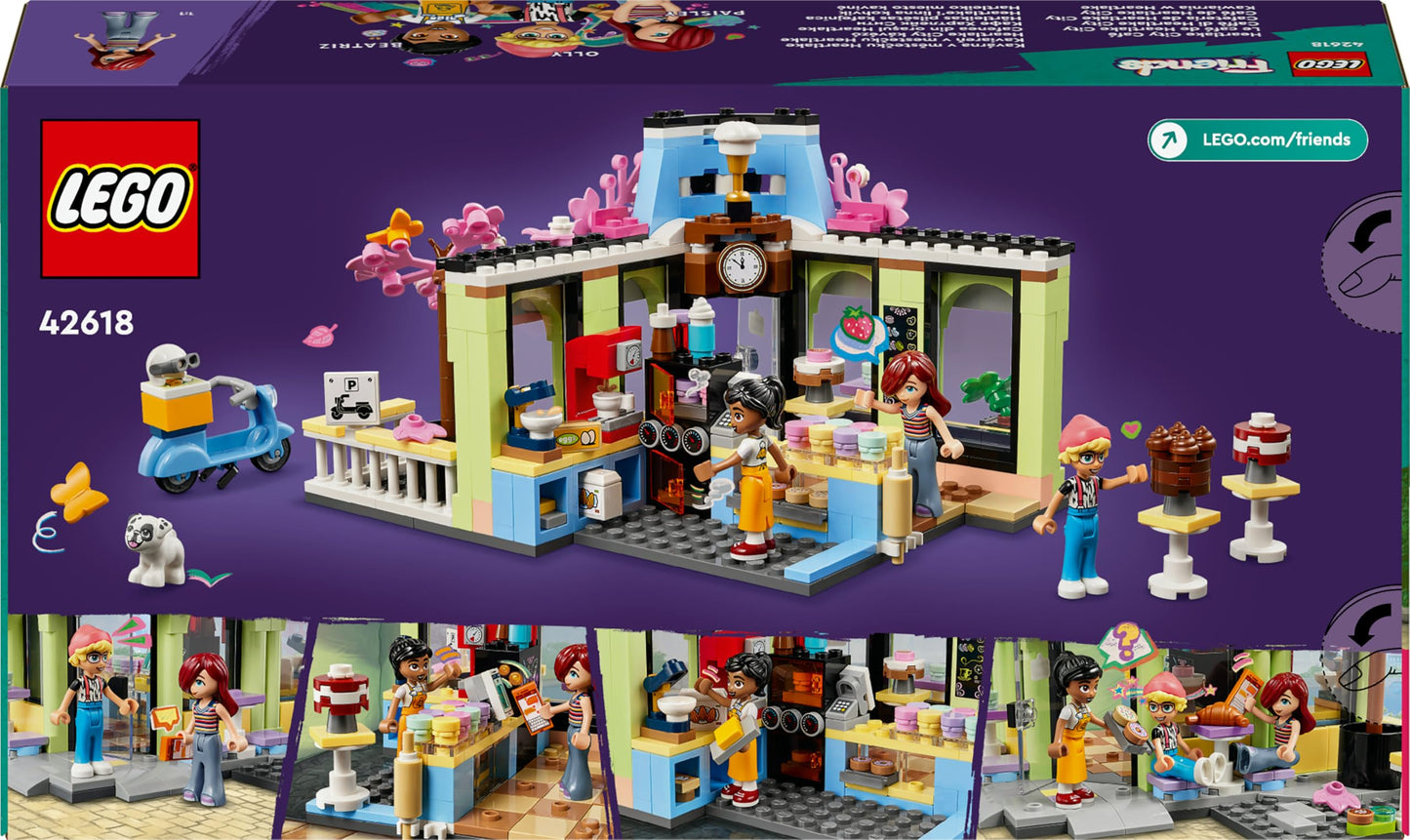 LEGO Friends Heartlake City Café Toy 42618 Building Blocks for 18+ Gift