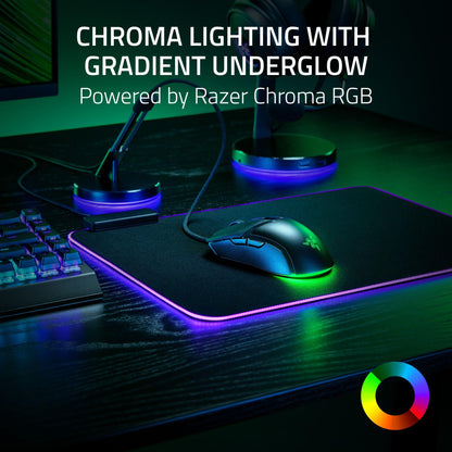 Razer Cobra Wired Gaming Mouse: 58g Lightweight Design - Gen-3 Optical Switches - Chroma RGB Lighting with Underglow - Precise 8500 DPI Optical Sensor - 1 - Speedflex Cable - Black-RZ01-04650100-R3M1