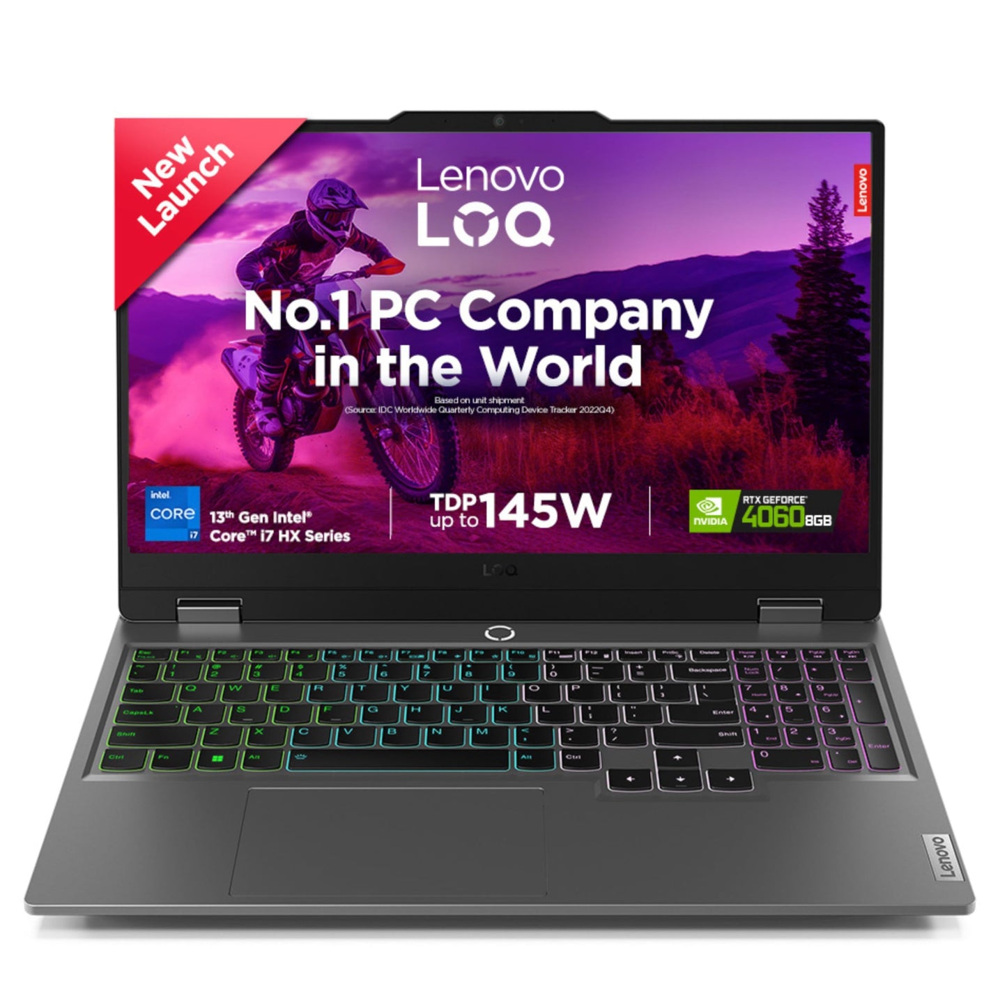 Lenovo LOQ 2024 13th Gen Intel Core i7-13650HX 15.6" (39.6cm) 144Hz 300Nits FHD Gaming Laptop (24GB/512GB SSD/Win 11/NVIDIA RTX 4060 8GB/MSO 21/1Yr ADP Free/3mon Game Pass/Grey/2.4Kg), 83DV00LXIN