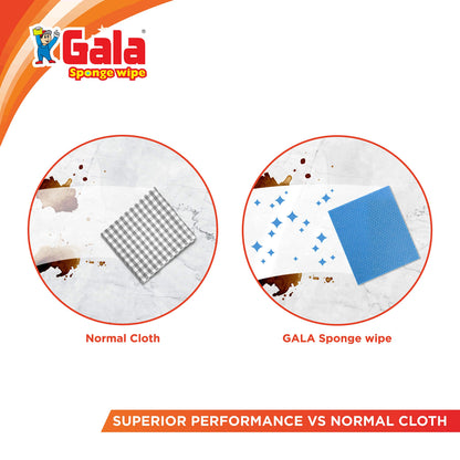 Gala Sponge Wipe for Kitchen 5 Pcs Pack (Multipurpose) (148995)