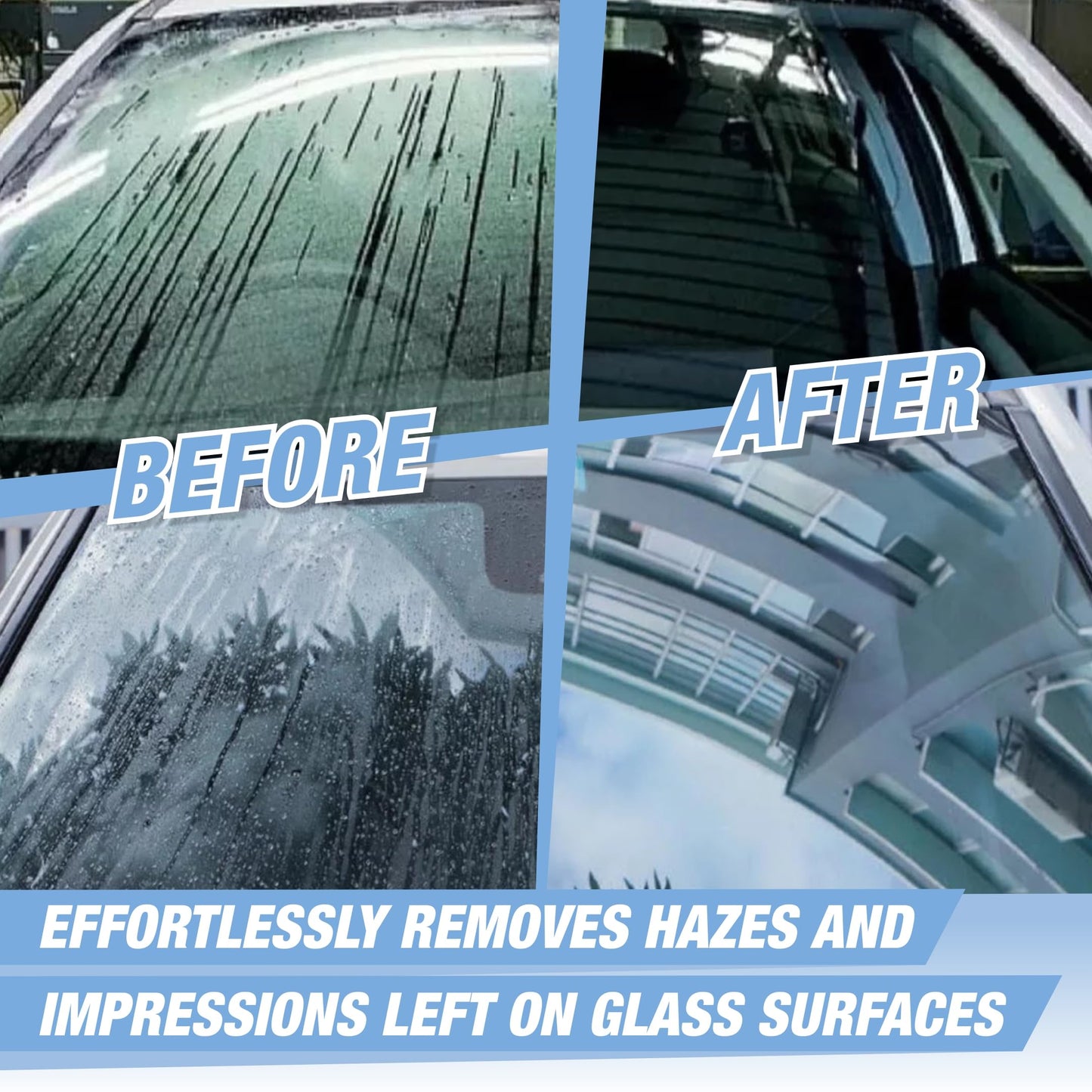 Wavex Rain Repellent for Car Windshield 300ml SiO2 Infused Car Windshield Hydrophobic Spray Coating for Ultra Smoothness, Protection, Clarity & Cleaning | Improves Visibility & Clarity