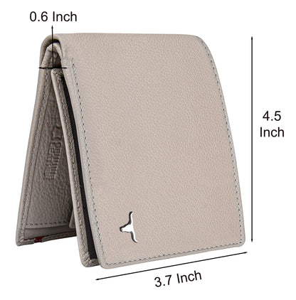 URBAN FOREST Charlie Sand Leather Wallet for Men