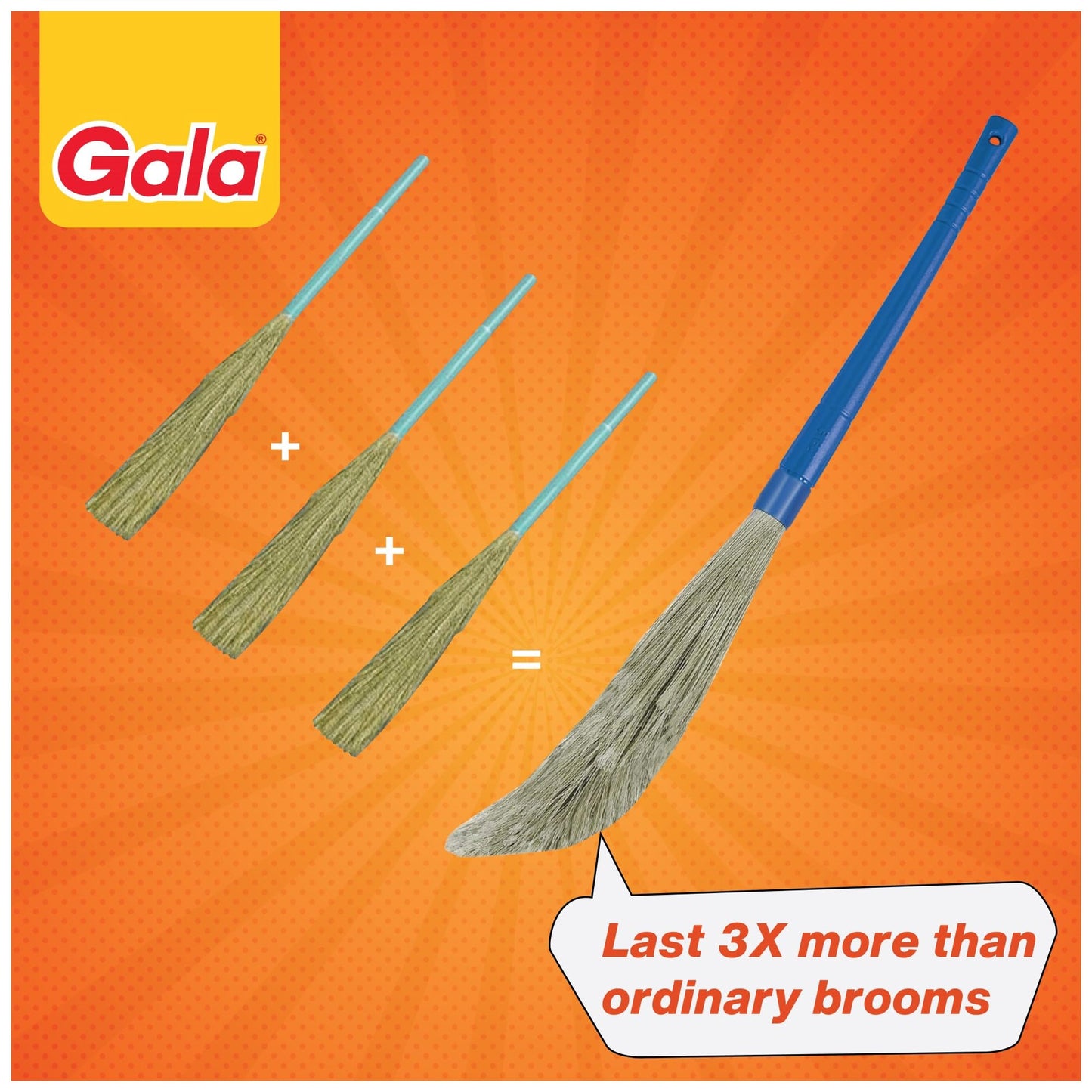 Gala No Dust Floor Broom XL (Modular,1 Piece)