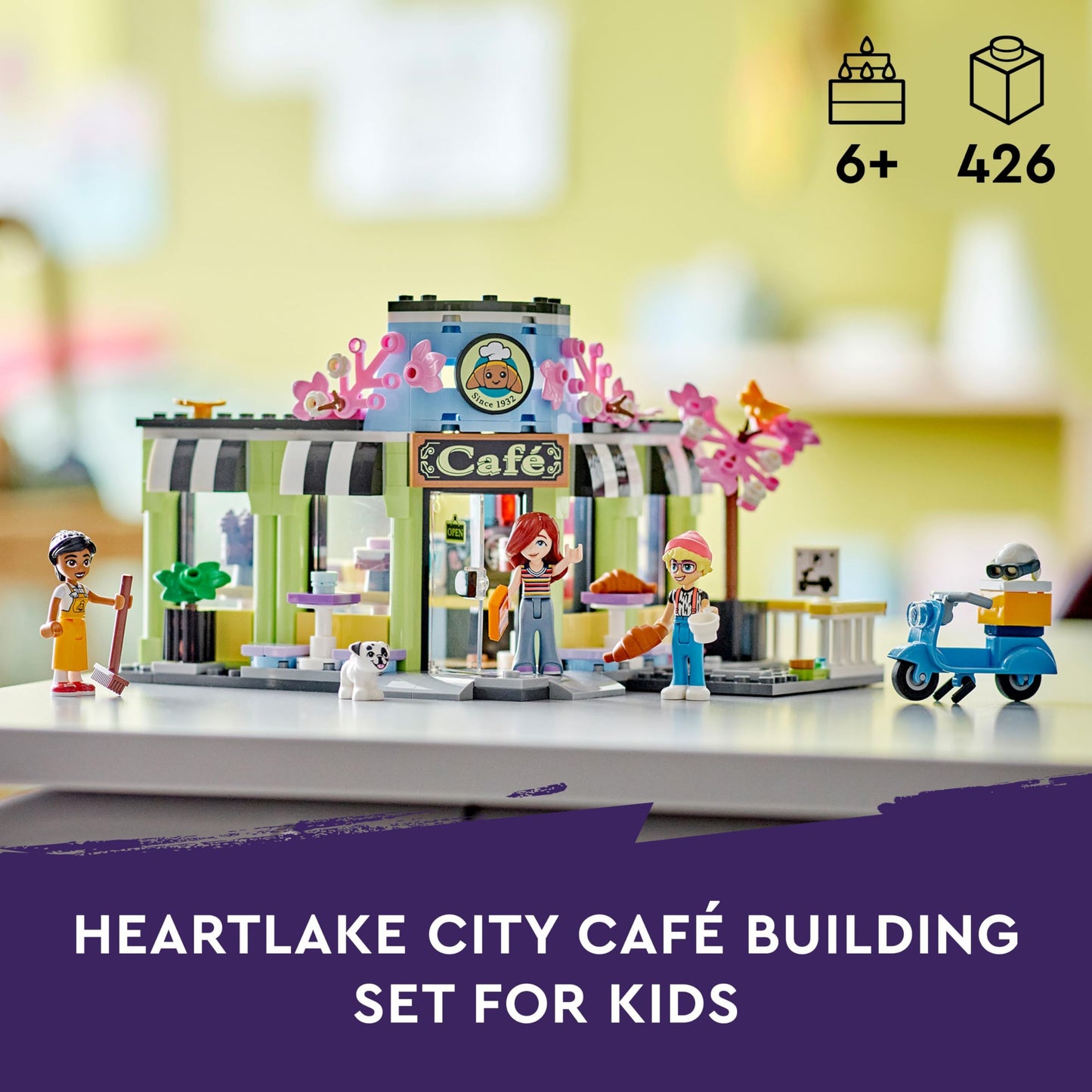 LEGO Friends Heartlake City Café Toy 42618 Building Blocks for 18+ Gift