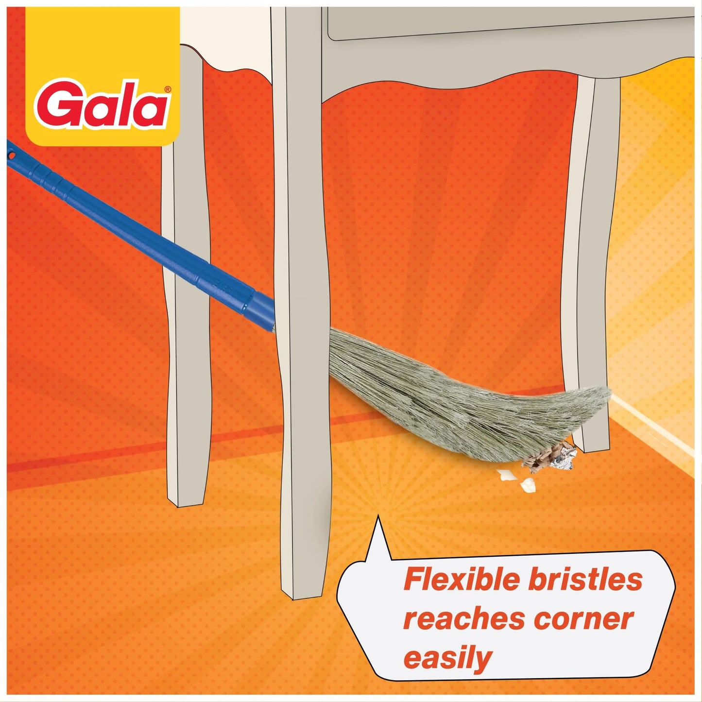 Gala No Dust Floor Broom XL (Modular,1 Piece)