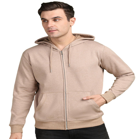 Alan Jones Clothing Men's Cotton Hooded Regular Fit Sweatshirt