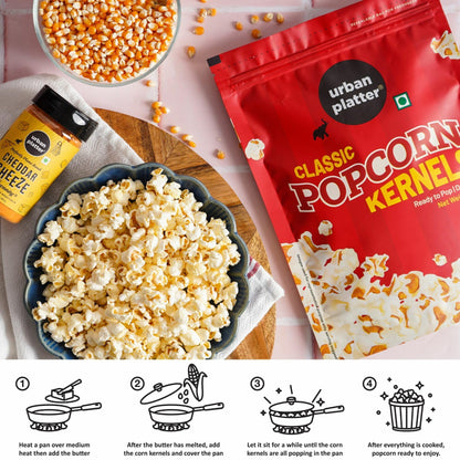 Urban Platter Pop Corn Kernels, 1kg