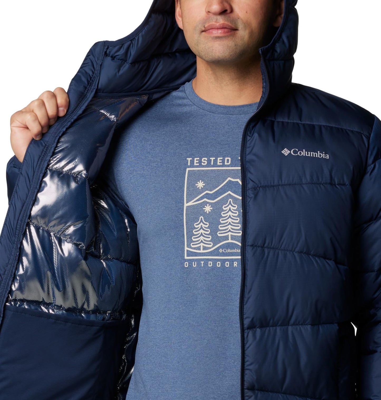 Columbia Mens Fivemile Butte II Hooded Jacket