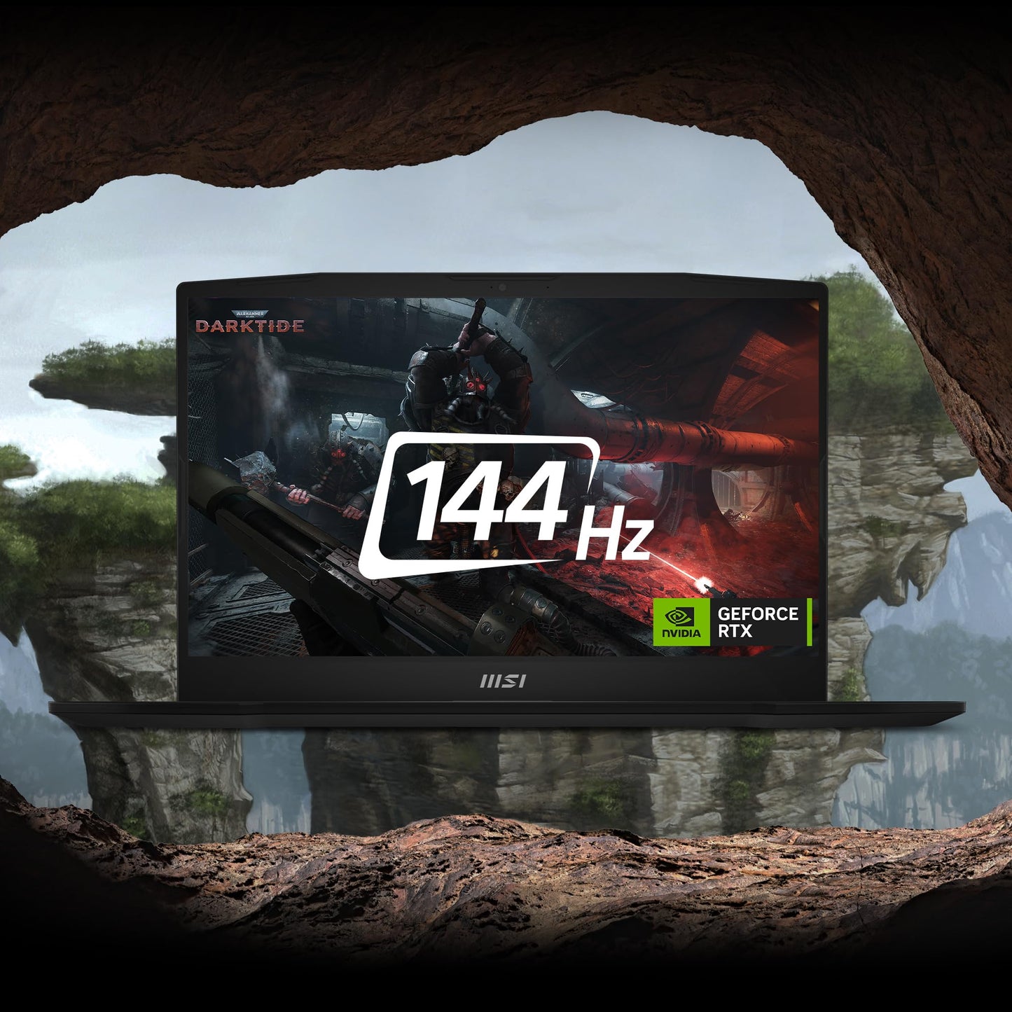 MSI Katana A15 AI, AMD Ryzen 9 8945HS, Built-in AI, 40CM FHD 144Hz Gaming Laptop(16GB/1TB NVMe SSD/Windows 11 Home/NVIDIA GeForce RTX 4070, GDDR6 8GB/Black/2.25Kg), B8VG-440IN