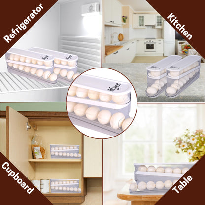 Blynx® Egg Storage Box for Fridge - Premium Egg Box and Egg Storage Solution - Durable Egg Holder and Egg Container for Refrigerator