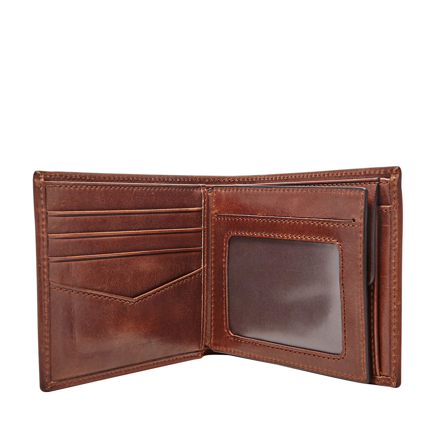 Fossil Dark Brown Leather Men's Wallet