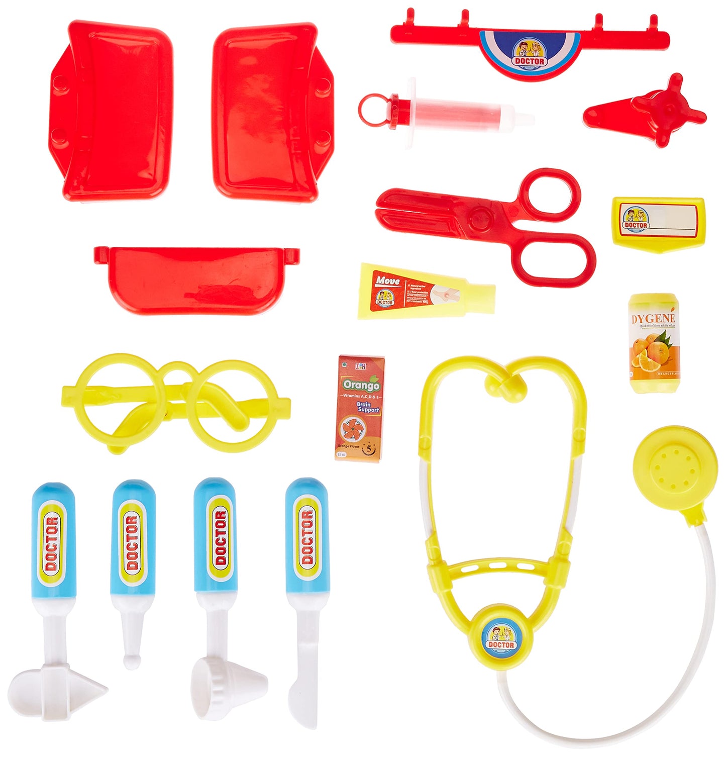 Amazon Brand - Jam & Honey Suitcase - Doctor Set | Pretend Playset with Suitcase