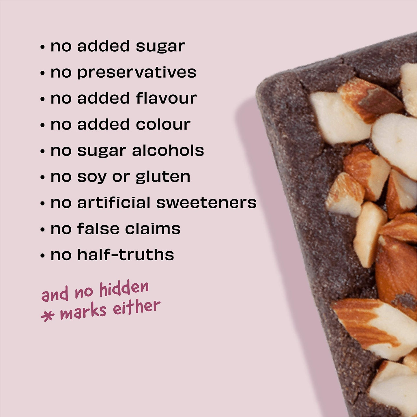 The Whole Truth - Mini Protein Bars - Double Cocoa- Pack of 8-8 x 27g - No Added Sugar - All Natural