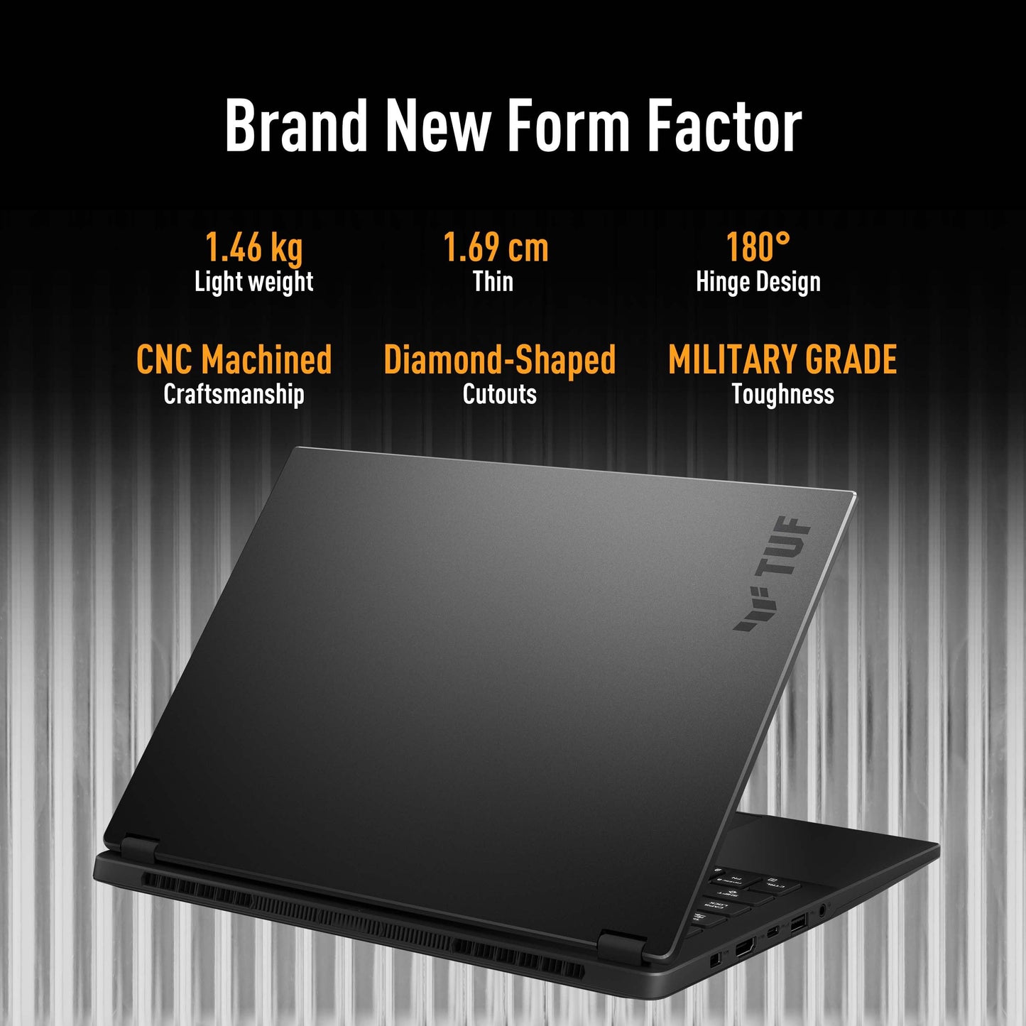 ASUS TUF Gaming features military grade toughness