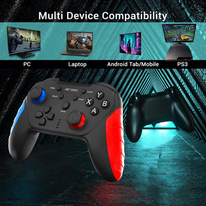 Ant Esports GP110 Wired Gamepad, Compatible for PC & Laptop Computer (Windows 10/8 /7) / PS3 / Android