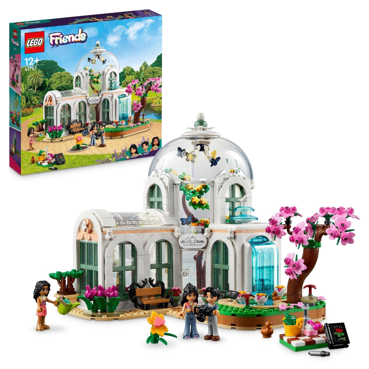 LEGO Friends Botanical Garden 41757 Building Toy Set (1,072 Pieces)