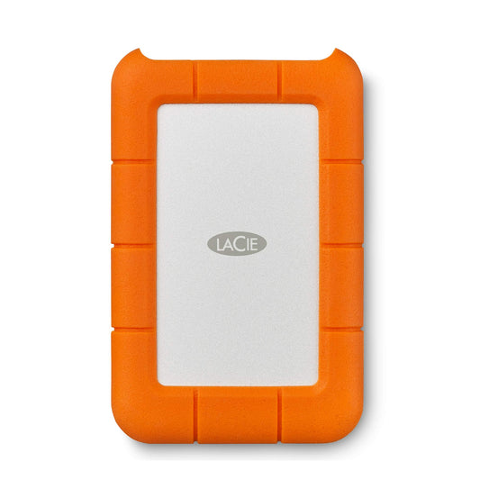 LaCie Rugged Mini 2TB External HDD – USB 3.0 for Windows and Mac, Drop Shock Dust Rain Resistant Portable Hard Drive with 1 Month Adobe CC All Apps Plan (LAC9000298)