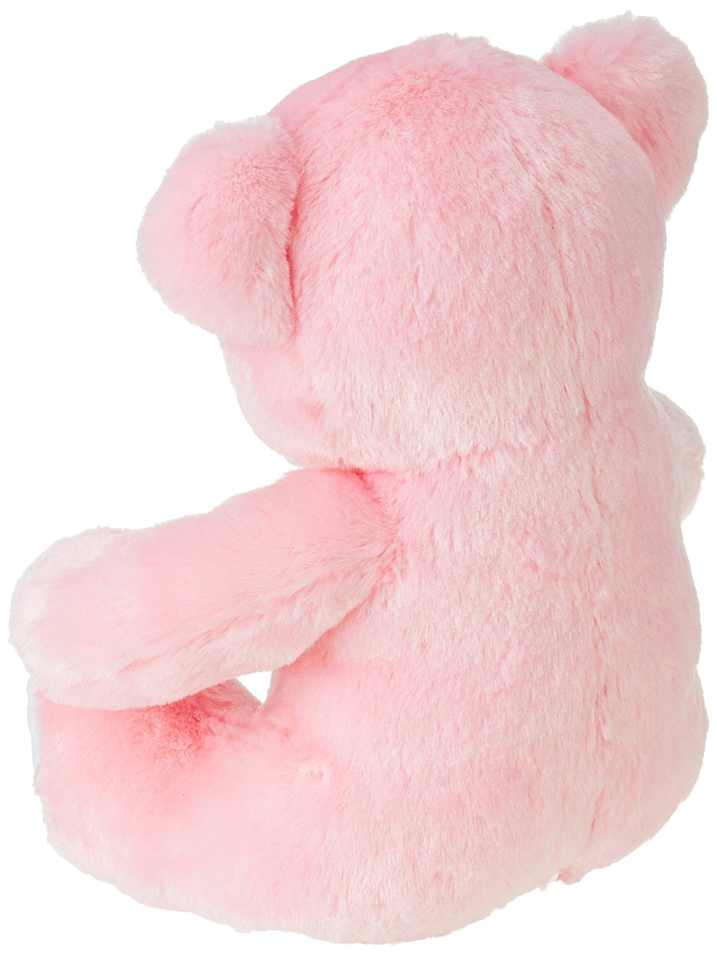 Amazon Brand - Jam & Honey Teddy Bear, Cute, Soft Toy (33 Cm, Pink), Great Birthday Gift