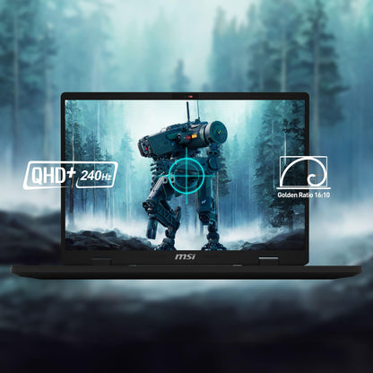 MSI Crosshair 16 HX, Intel 14th Gen. i7-14700HX, 41CM QHD+ 240Hz Gaming Laptop(32GB/1TB NVMe SSD/Windows 11 Home/NVIDIA GeForce RTX 4070, GDDR6 8GB/Cosmos Gray/2.5Kg), D14VGKG-205IN