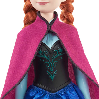 Disney Mattel Princess Dolls Anna Posable Fashion Doll 1 with Signature Clothing and Accessories