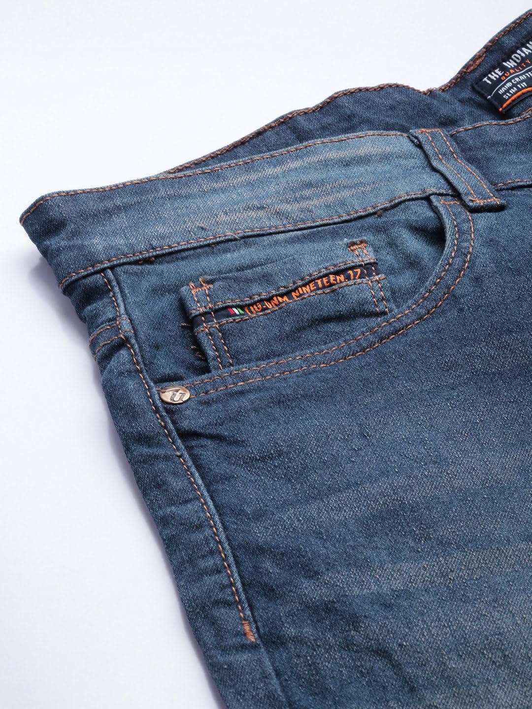 The Indian Garage Co Men's Slim Fit Jeans