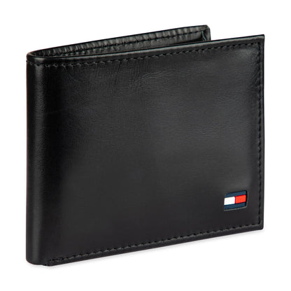 Tommy Hilfiger Leather Men Card Wallet(multicolour)