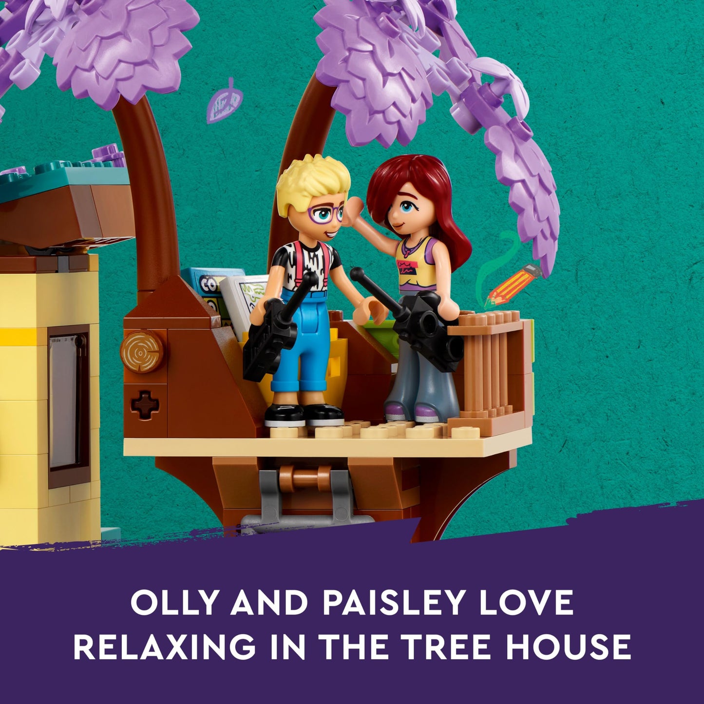 LEGO Friends Olly and Paisley's Family Houses 42620 (1126 Pieces)