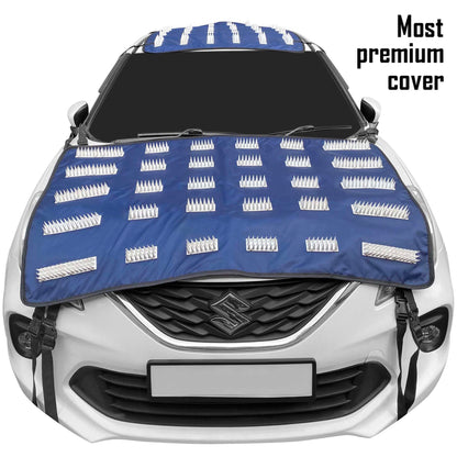 Front look of Axmon Magnetic Car Cover for Dogs Protection for Car Roof & Bonnet