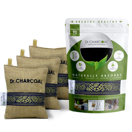 Classic Khaki Dr. CHARCOAL Activated Carbon Air Purifier Bags