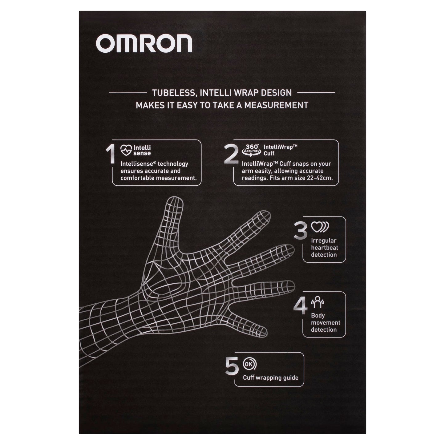 Omron Smart Elite+ HEM 7600T Tubeless 360° Accurate Digital Blood Pressure Monitor With Intellisense Technology & Intelli Wrap Cuff With Bluetooth Connectivity to Store Historic Measurements