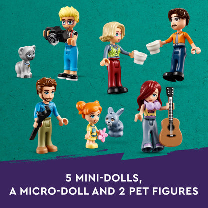 LEGO Friends Olly and Paisley's Family Houses 42620 (1126 Pieces)