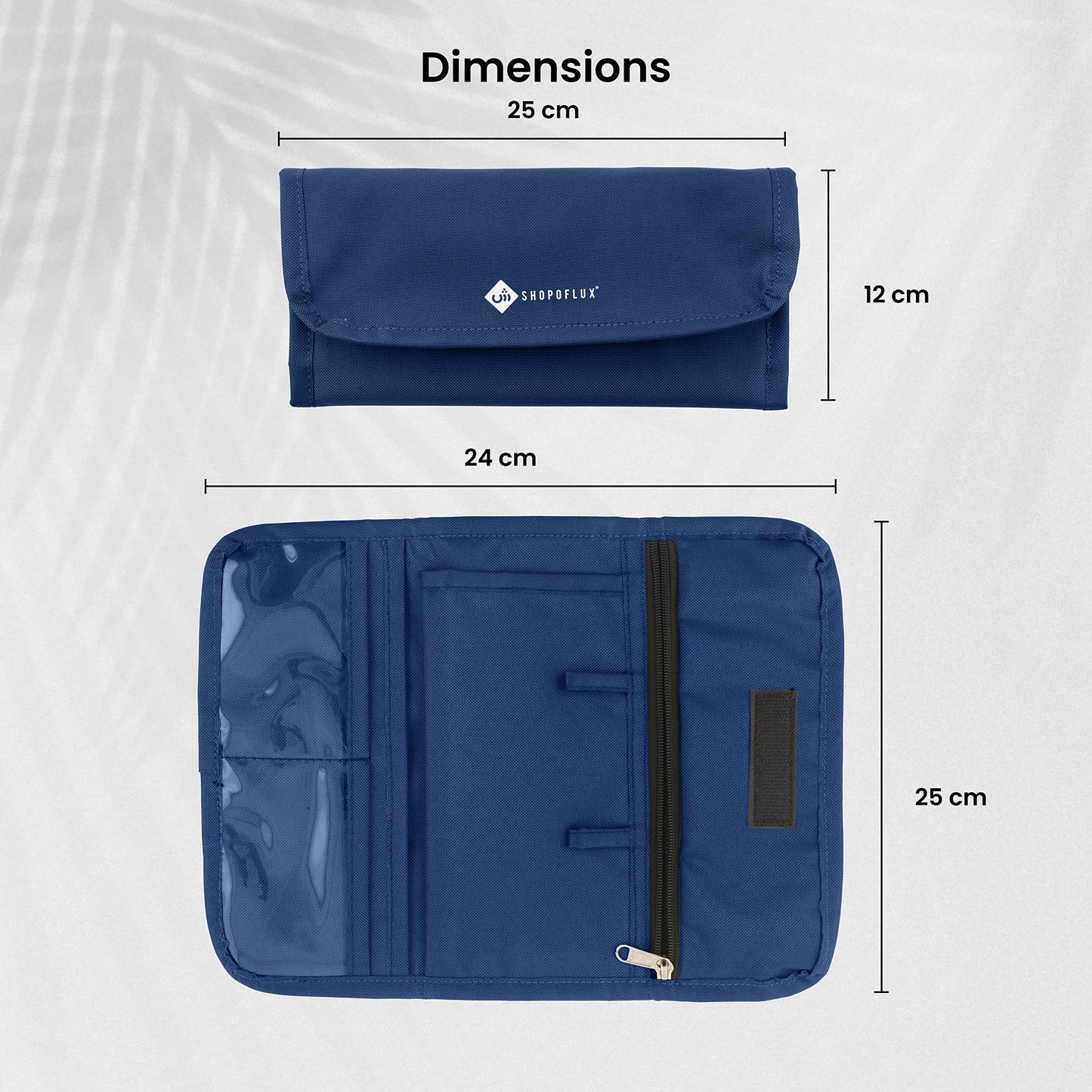 Dimensions of SHOPOFLUX document holder