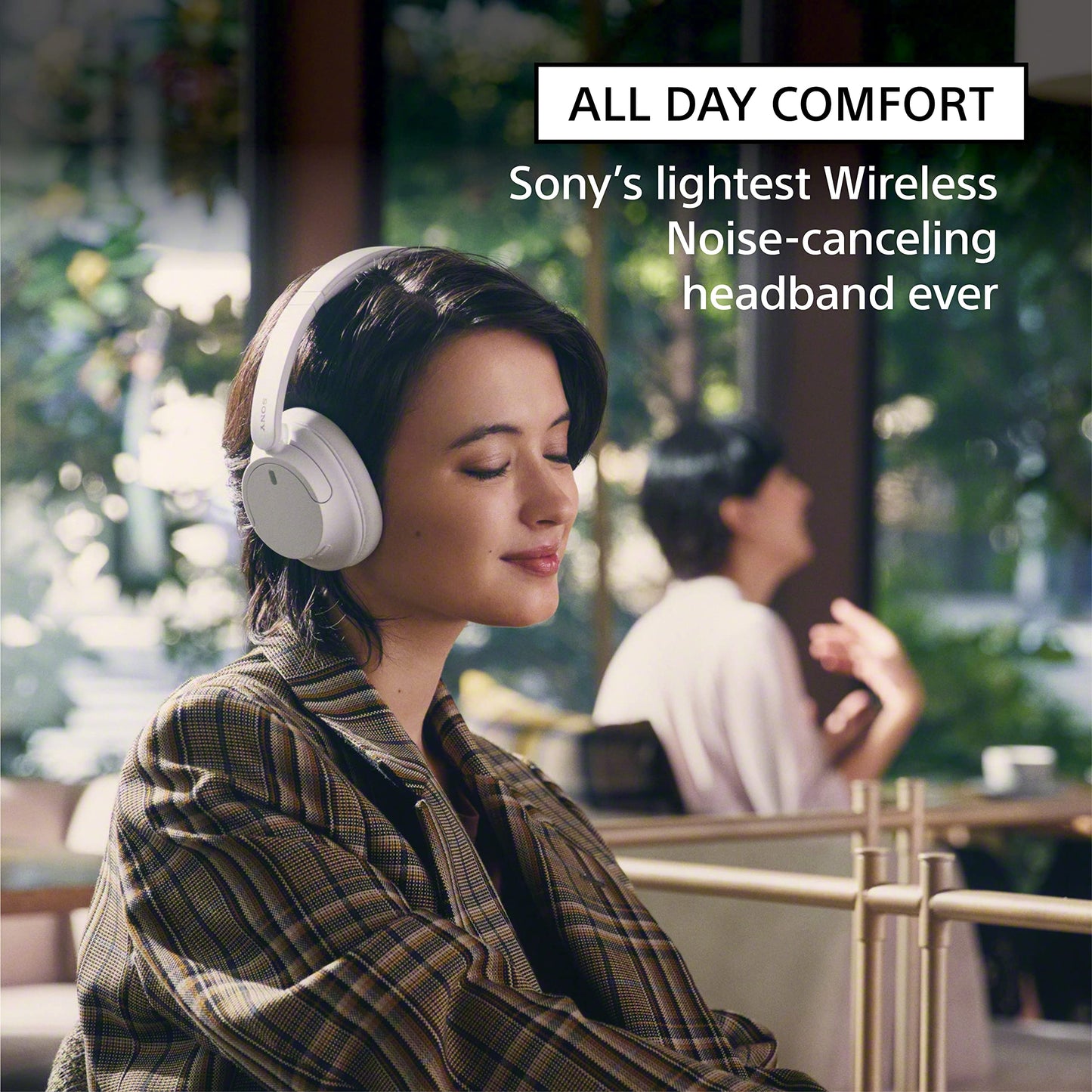 Sony WH-CH720N, Wireless Over-Ear Active Noise Cancellation Headphones with Mic, up to 35 Hours Playtime, Multi-Point Connection, App Support, AUX & Voice Assistant Support for Mobile Phones (Black)