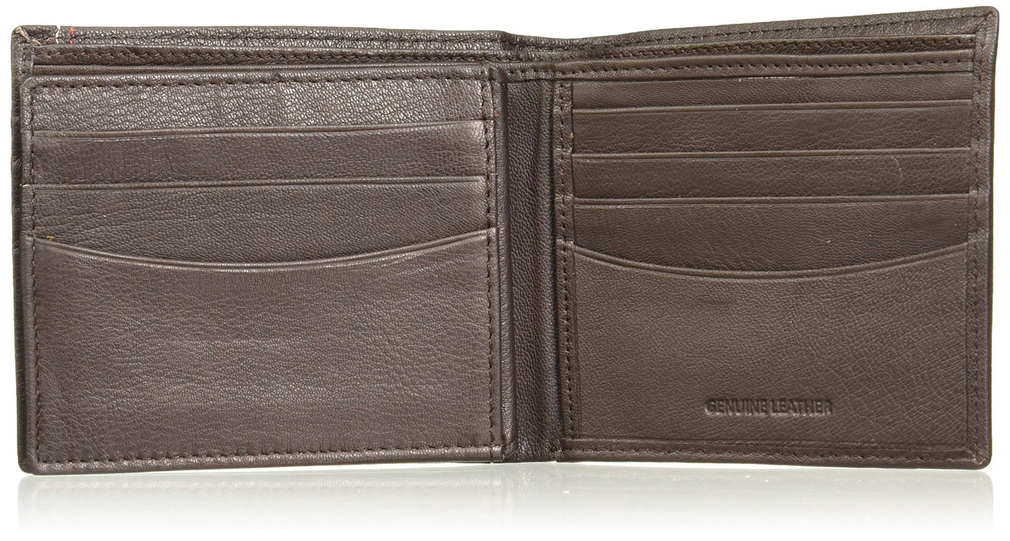 U.S. POLO ASSN. Brown Leather Men's Wallet