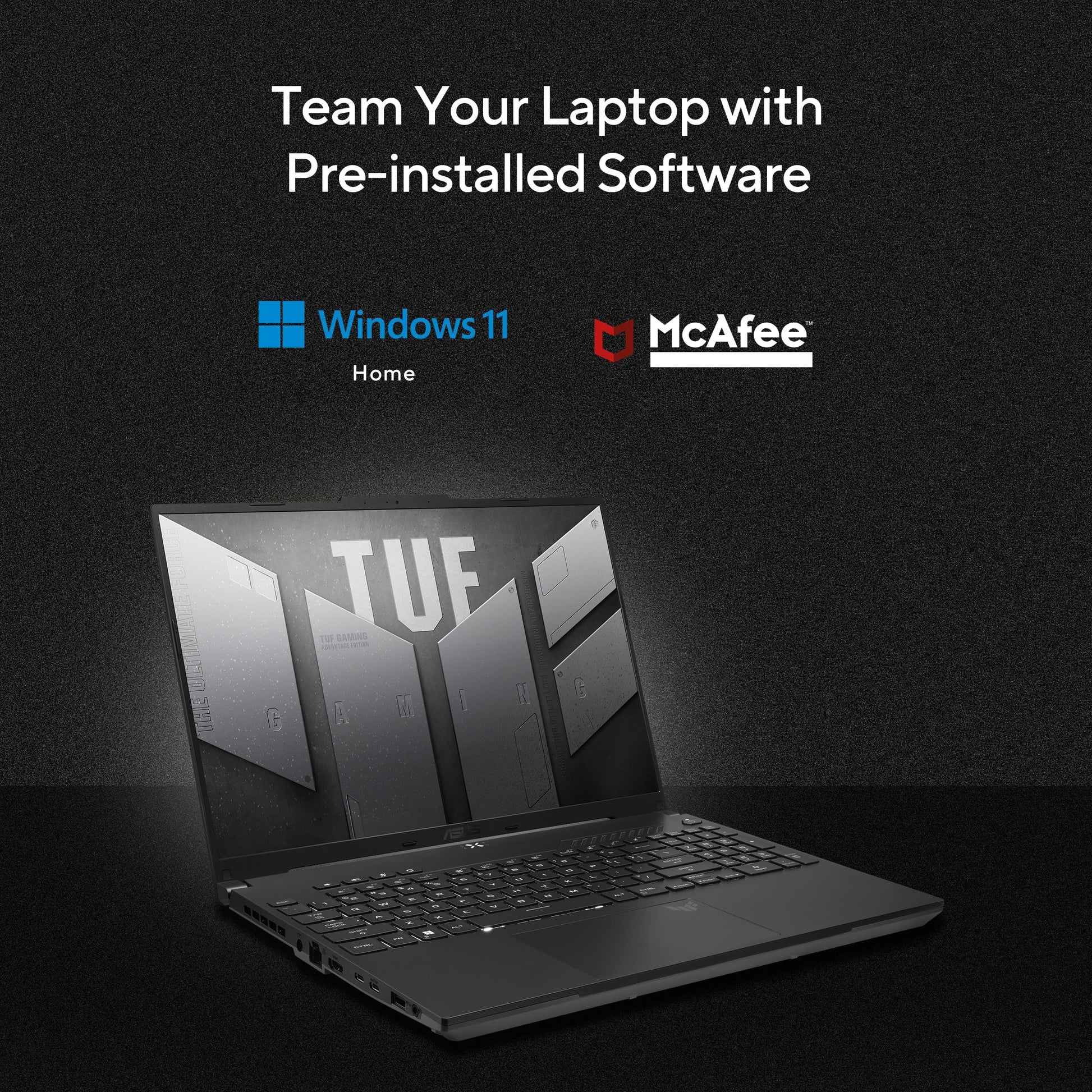 ASUS TUF Gaming A16 Advantage Edition features windows 11 home